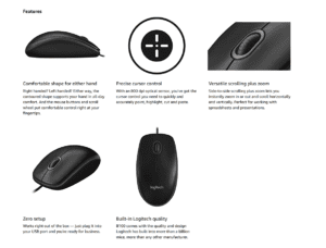 Logitech B100