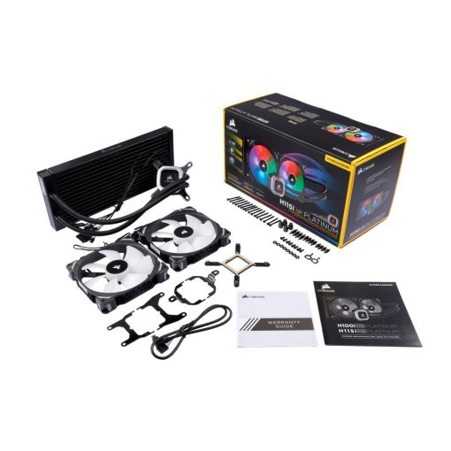 Corsair Hydro Series™ H115i RGB PLATINUM 280mm Liquid CPU Cooler