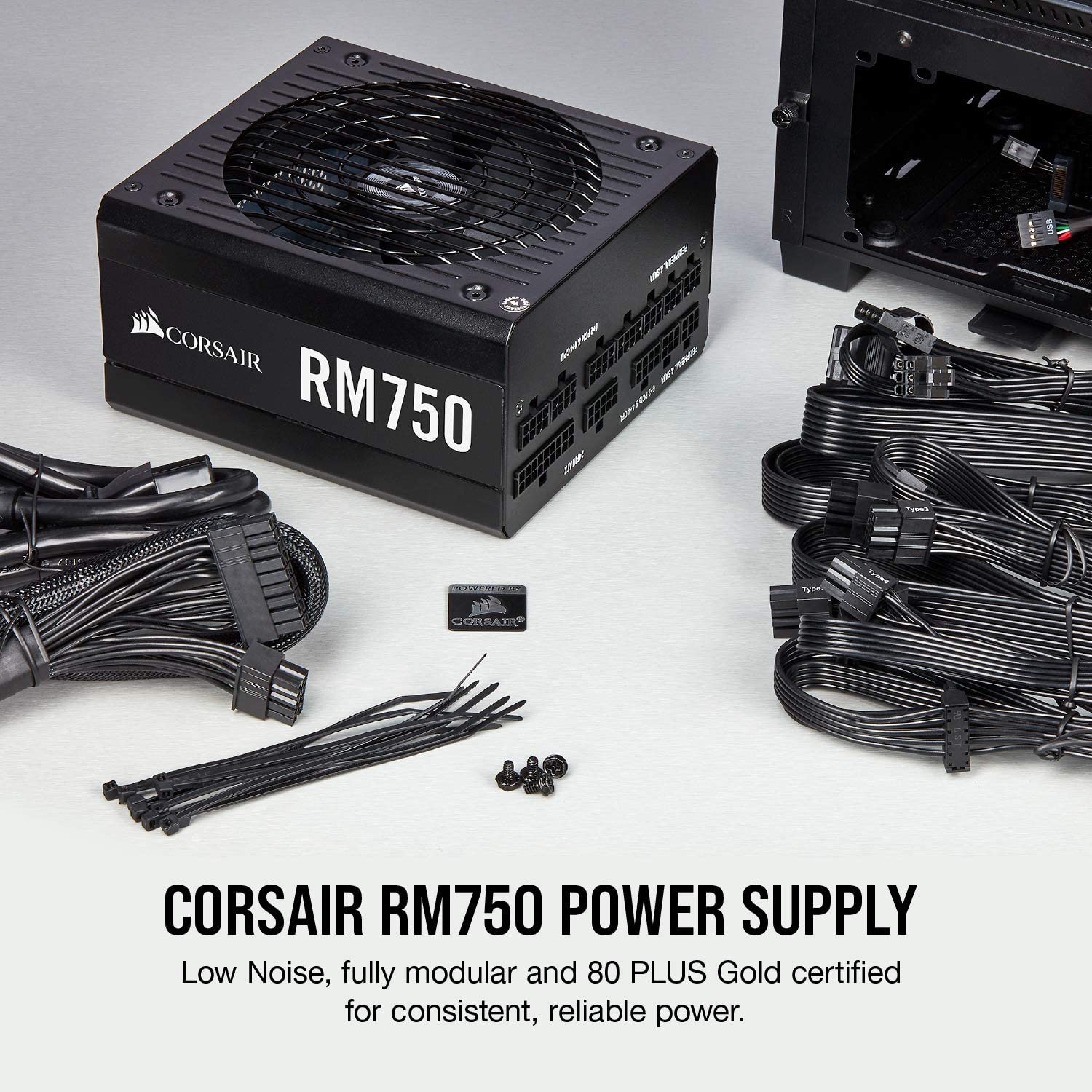 Corsair RMe Series RM750e RM850e RM1000e 80+ Gold Full Modular