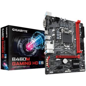 Gigabyte b460m gaming hd подключение проводов