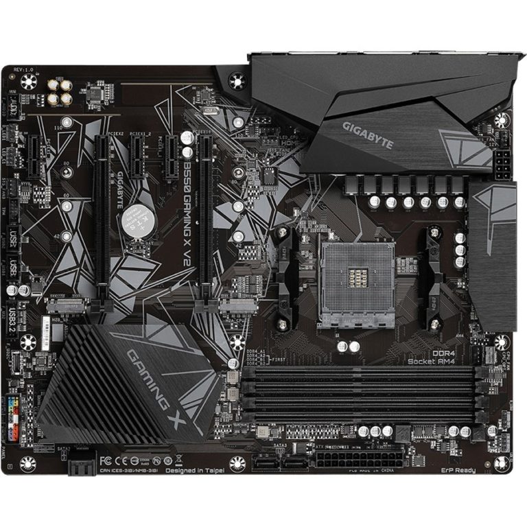 Материнская плата gigabyte b550 gaming x v2 подключение