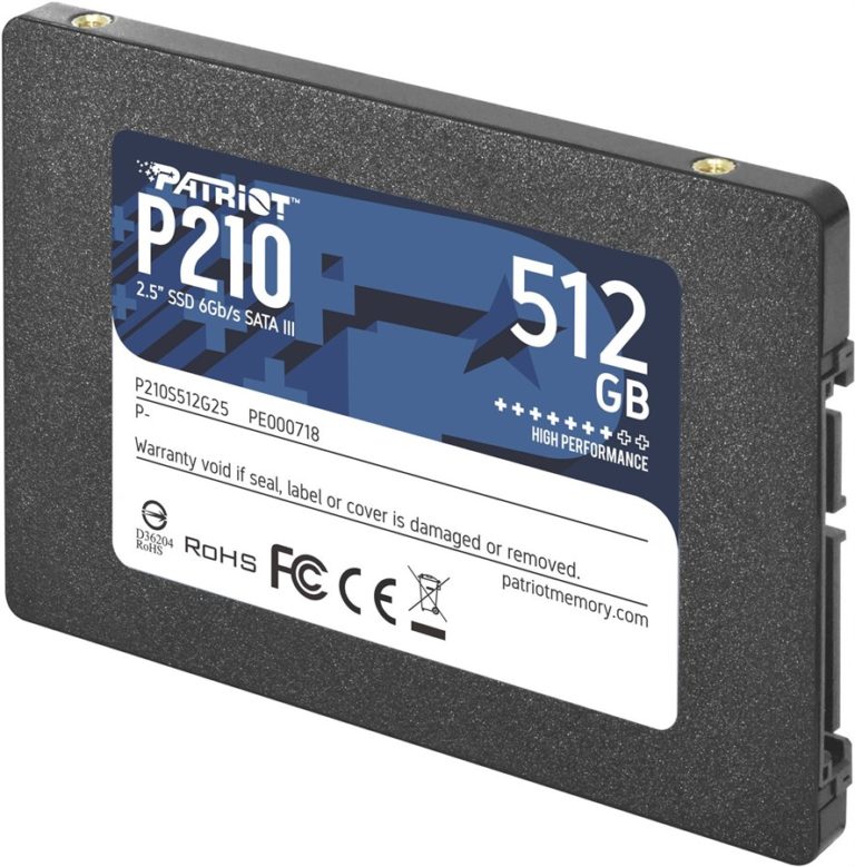 Ssd patriot p210 прошивка