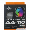 AA110 DOUBLE RING RGB FAN