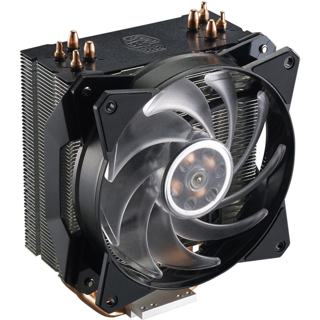 Cooler Master MA410P RGB CPU Air Cooler 4 CDC Heat Pipes Master Fan
