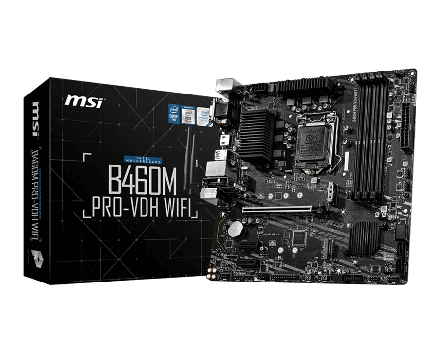 Подключение msi b460m pro vdh