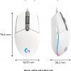 LOGITECH G102 WHITE