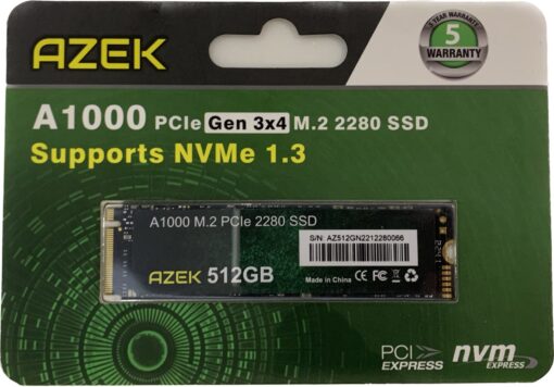 AZEK A1000 512GB PCIE