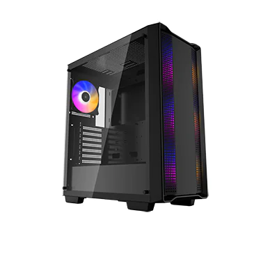 DeepCool CC560 FS ARGB Mid Tower Case (With 4 ARGB Fans) - Black | RB ...