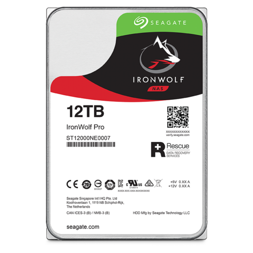 SEAGATE IRONWOLF 12TB NAS