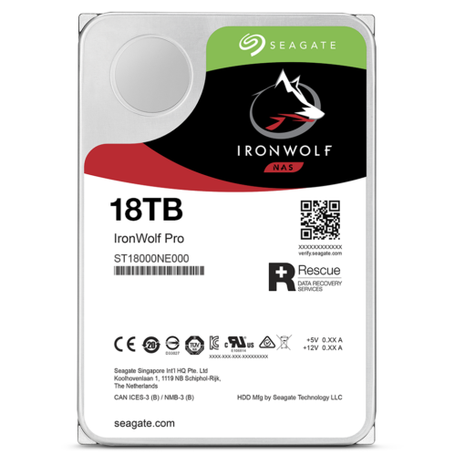 SEAGATE IRONWOLF 18TB NAS