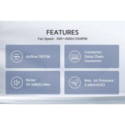 ID COOLING AF-127 ARGB-W