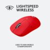 LOGITECH G PRO X SUPERLIGHT - RED