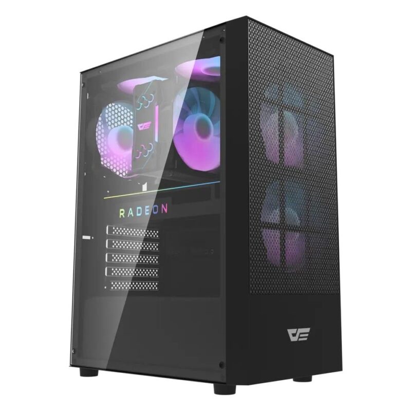 DarkFlash A290 ARGB Mid-Tower ATX Gaming Case - Black/White | RB Tech ...