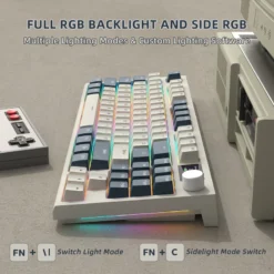 ATTACK SHARK K86 RETRO BLUE