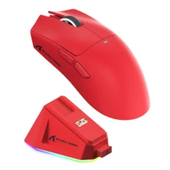 Attack Shark X11 Wireless Gaming Mouse with Charging Dock – Black/White/Red - image 8