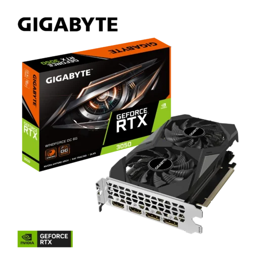 GIGABYTE RTX 3050 WINDFORCE OC 6GB