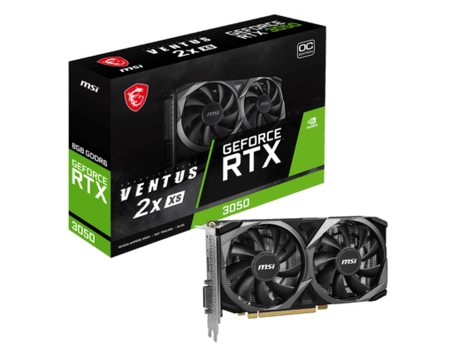 MSI RTX 3050 VENTUS 2X XS OC 8GB