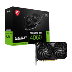 MSI RTX 4060 VENTUS 2X 8GB OC BLACK EDITION