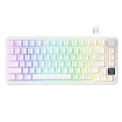 ATTACK SHARK X85PRO WHITE CONTOURS