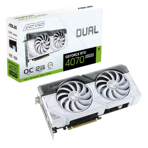 ASUS DUAL RTX 4070 SUPER OC WHITE