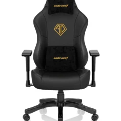 ANDASEAT PHANTOM 3 BLACK AND GOLD LEATHER