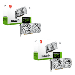 MSI RTX 4070 VENTUS 2X WHITE