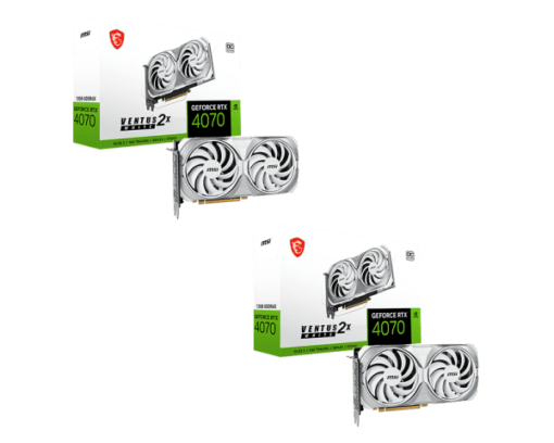 MSI RTX 4070 VENTUS 2X WHITE