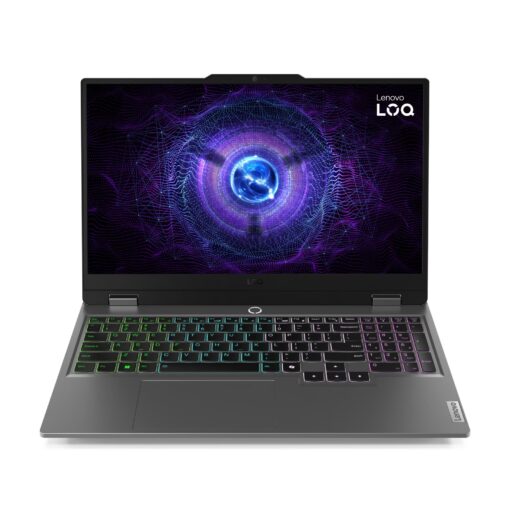 Lenovo LOQ 15 (15IRX9), Intel Core i7 13th Gen, 12GB RAM, 512GB SSD, RTX 4050, 15.6" FHD 144Hz IPS Display, Luna Grey - NEW
