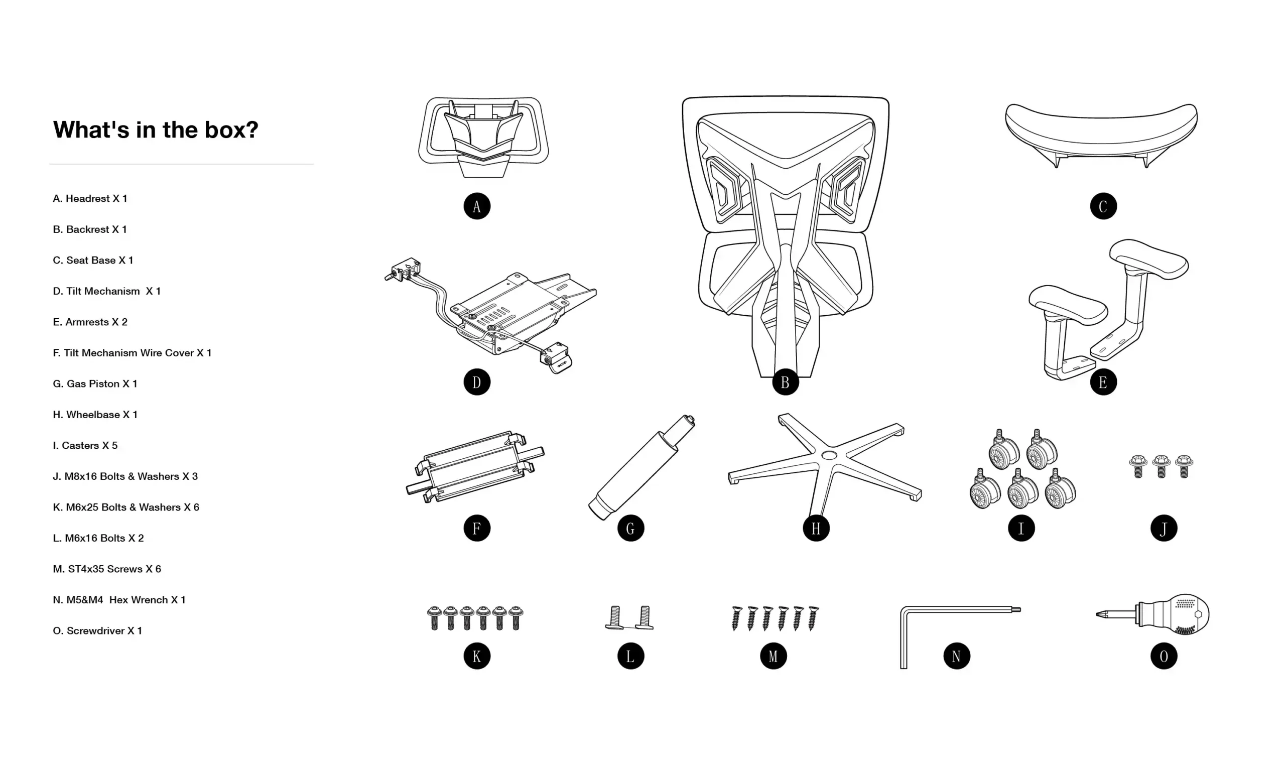 ANDASEAT X AIR PRO SPECS