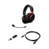 HYPERX CLOUD III WIRELESS BLACK RED