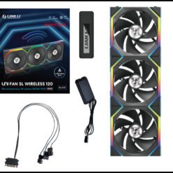 LIAN LI UNI FAN SL WIRELESS 120 REVERSE BLADE BLACK