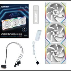 LIAN LI UNI FAN SL WIRELESS 120 REVERSE BLADE WHITE