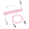 ATTACK SHARK C01PRO COILED CABLE PINK