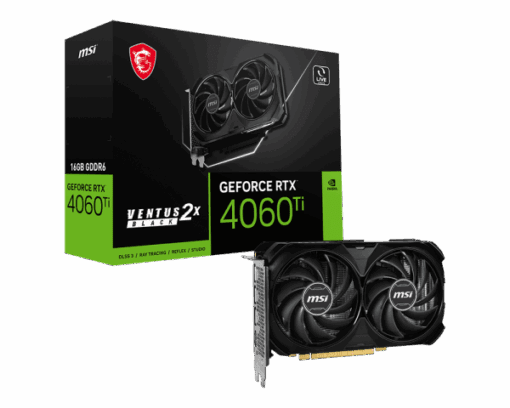 MSI RTX 4060 TI VENTUS 2X 16GB