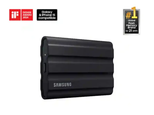 SAMSUNG T7 SHIELD BLACK