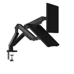 AndaSeat Stealth II Duo A6D Ergonomic – Dual Monitor Arm (Black/White/Blue/Orange) - image 5