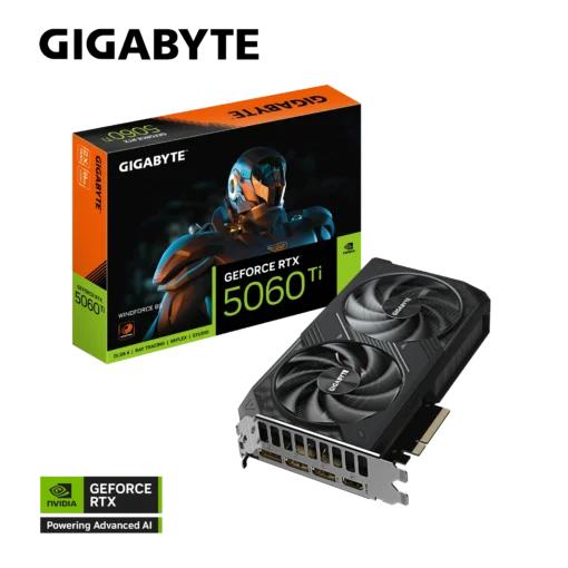 GIGABYTE RTX 5060 TI WINDFORCE 8GB
