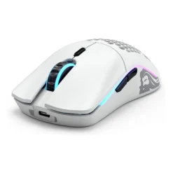 Glorious Model O Minus Wireless RGB Gaming Mouse – Matte Black/Matte White - image 2