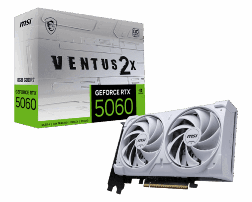 MSI RTX 5060 VENTUS 2X 8GB OC WHITE