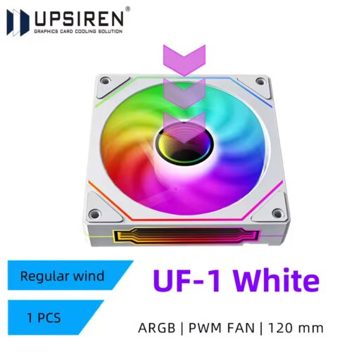 UPSIREN UF-1 Prism 4 Pro | PWM ARGB FAN | Price in Pakistan | RB