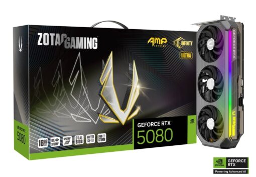 ZOTAC RTX 5080 AMP EXTREME INFINITY ULTRA 16GB
