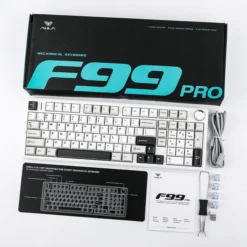 AULA F99 PRO WHITE BLACK GREY