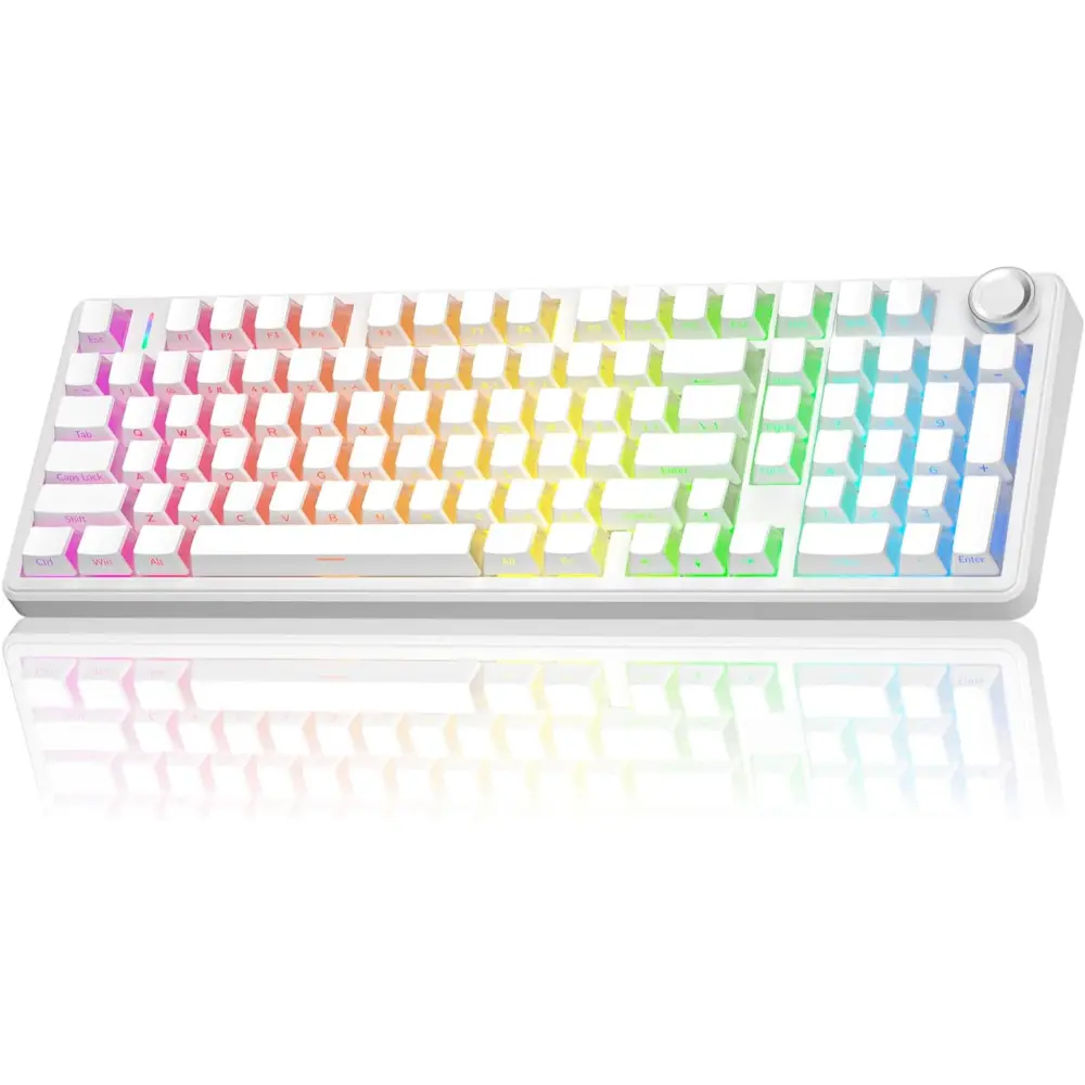 AULA F99 WHITE SIDE-PRINTED
