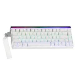 Aula Hero 68 HE 65% Wired RGB Magnetic Gaming Keyboard – Pink (Side-printed)/White (Side-printed)/Black Light/White Light/White Contours/Pink Contours/Purple Contours [Meteor/Dragon King Switch] - image 5