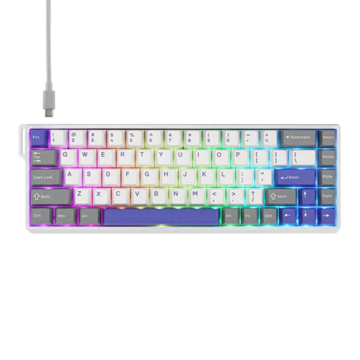 AULA WIN68 HE MAX WHITE BLUE GREY