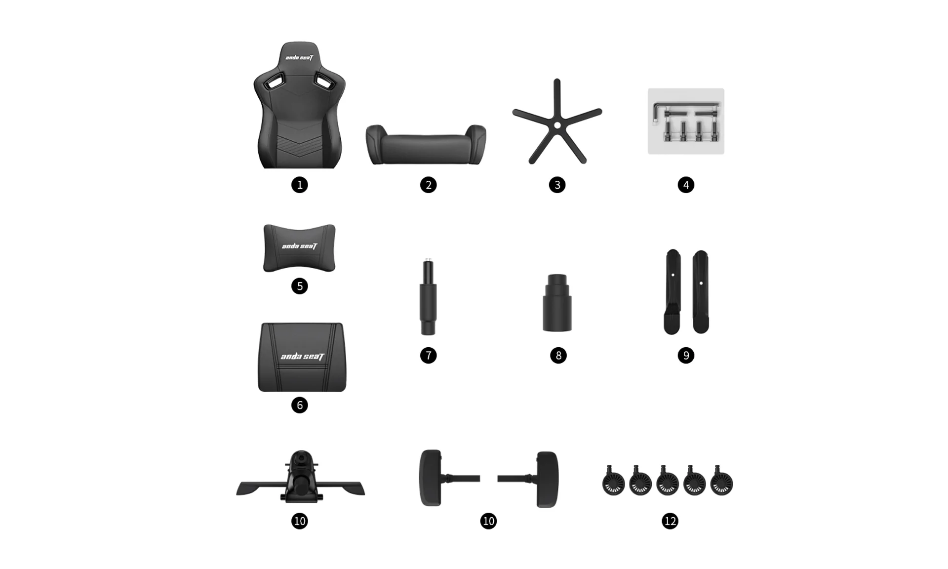 ANDASEAT KAISER 2 XL SPECS