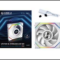 LIAN LI UNI FAN SL WIRELESS LCD 120 WHITE