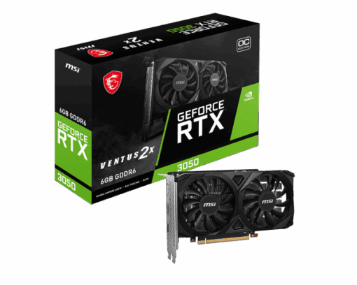 MSI RTX 3050 VENTUS 2X 6GB OC