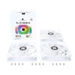 Thermalright TL-C12C-S/TL-C12CW-S X3 120mm ARGB Pack of 3 Fans – Black/White - image 4