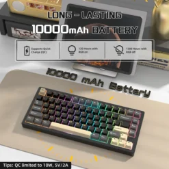 ATTACK SHARK X75 BLACK